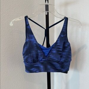 NWT Nike Women's Blue Sports Bra, Sz L